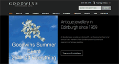 Desktop Screenshot of goodwinsantiques.com